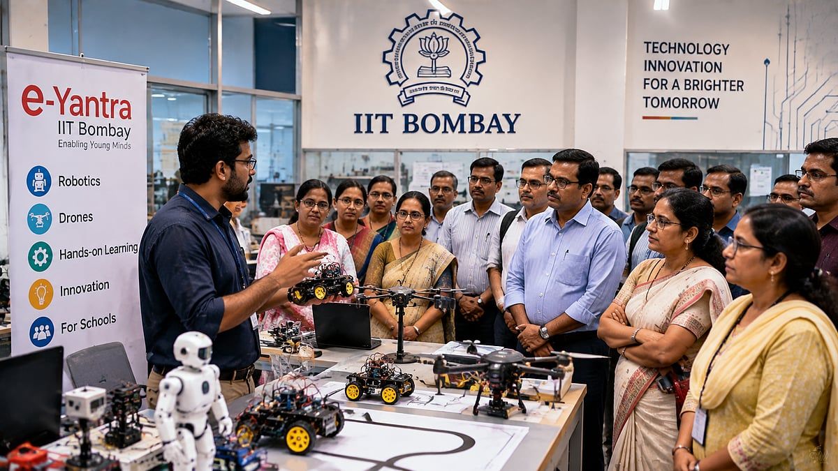 BMC teachers explore robotics education with IIT Bombay