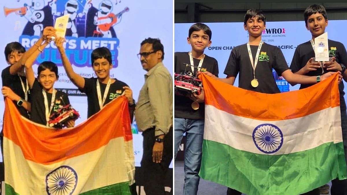 Mumbai students win gold at World Robo Olympiad 🥇