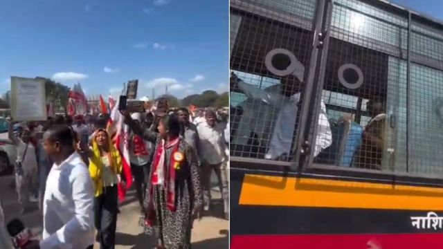 Maharashtra students protest over tribal education facilities