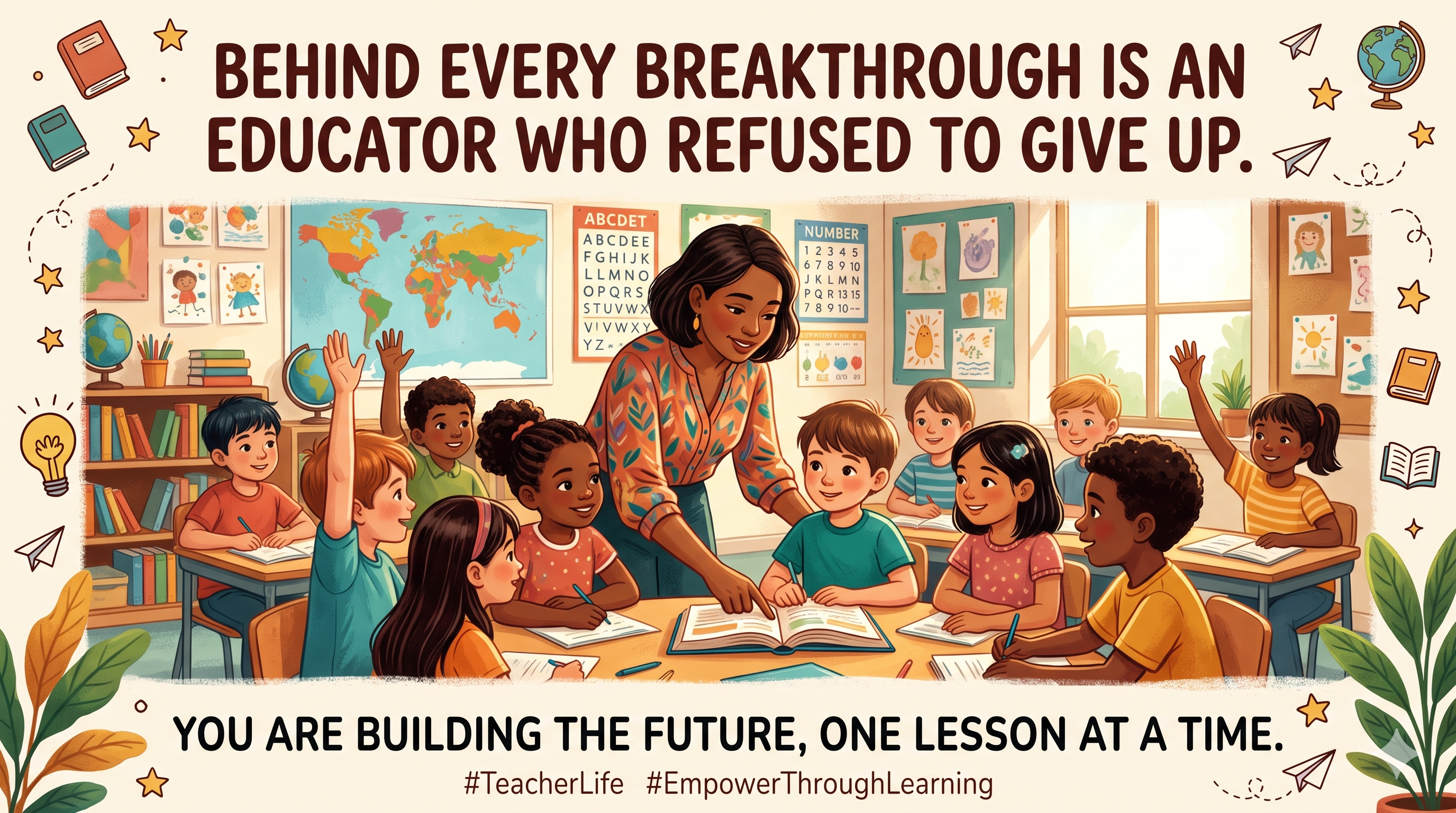 Behind every breakthrough is an educator who refused to give up.
Teaching is rarely about having all the answers at once. It is about creating a space where curiosity feels safe, failure becomes a stepping stone, and progress is celebrated—no matter how small.
The late hours spent planning, the patience tested and renewed, and the quiet encouragement offered to a struggling learner don’t always make headlines. But they shape the mindset, confidence, and trajectory of the next generation.
To every teacher showing up with purpose, empathy, and conviction every day: your impact reaches far beyond the walls of your classroom.
Keep inspiring, keep leading, and remember that you are building the future, one lesson at a time.
#TeacherLife #EducatorsOfToday #EmpowerThroughLearning #TeachingMatters #InspireGrowth