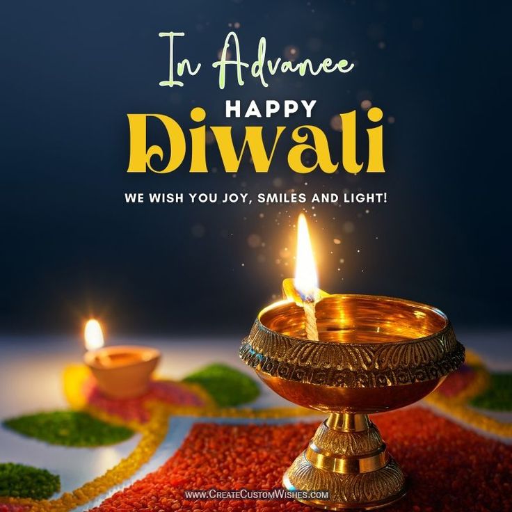 Happy Diwali in Advance :)