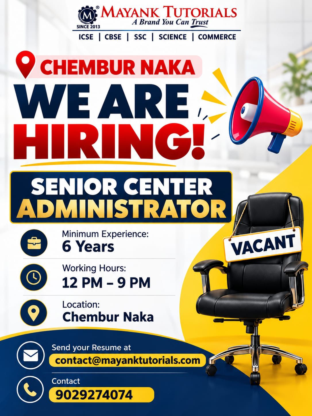 Senior administrator