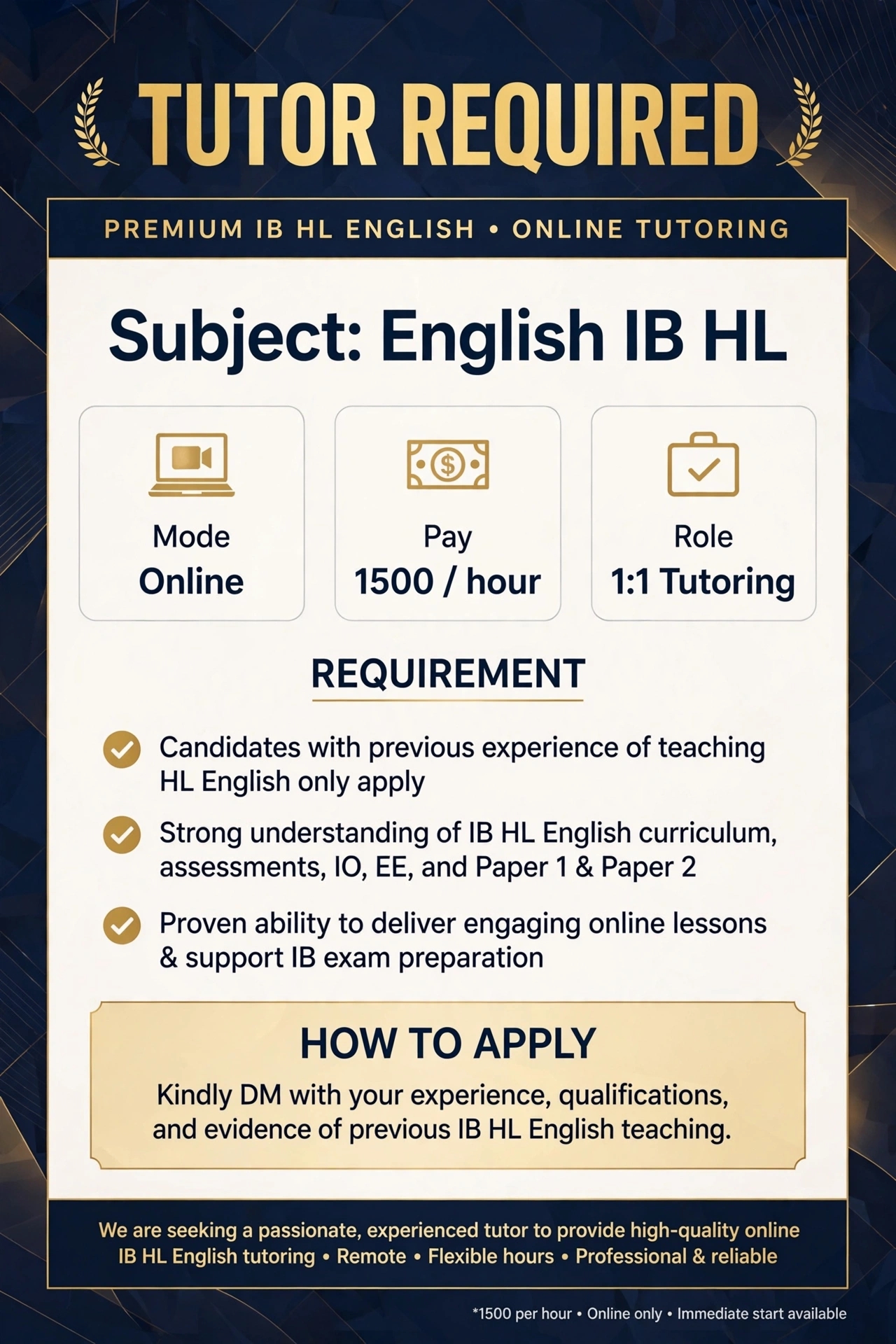 English teacher 
