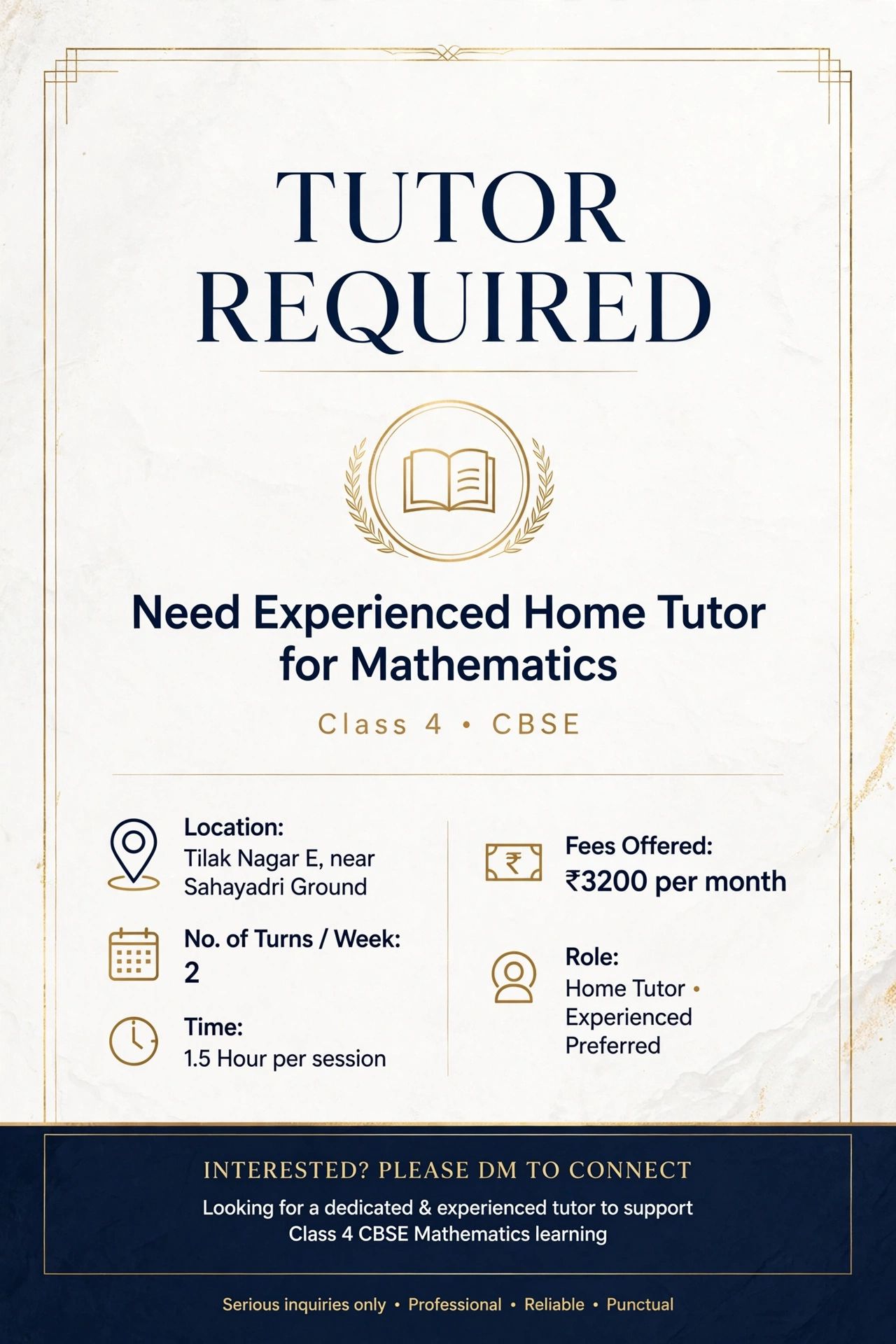 Mathematics teacher