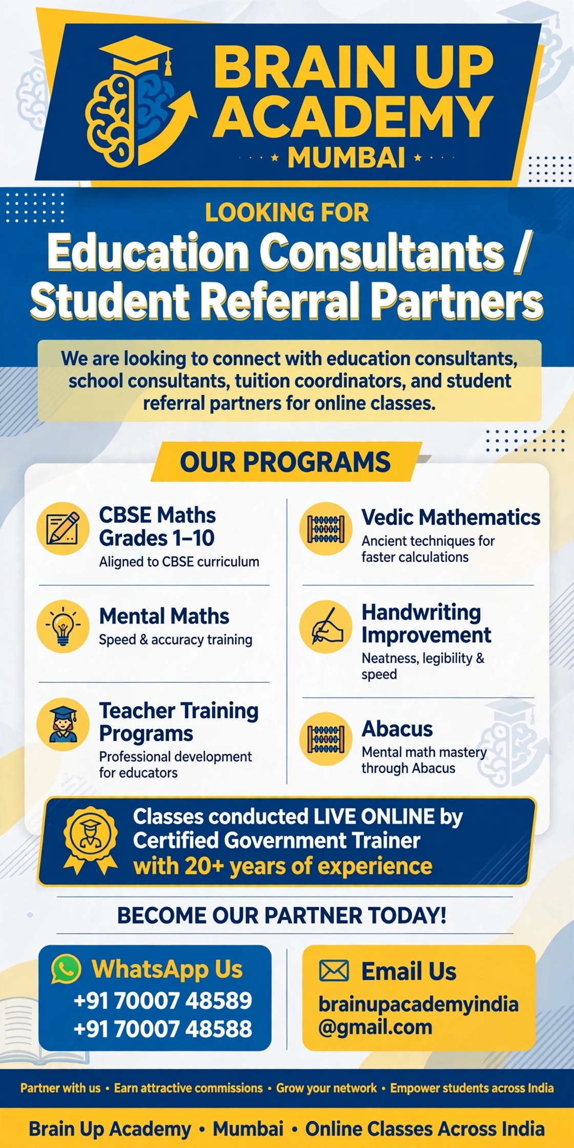 Referral partners